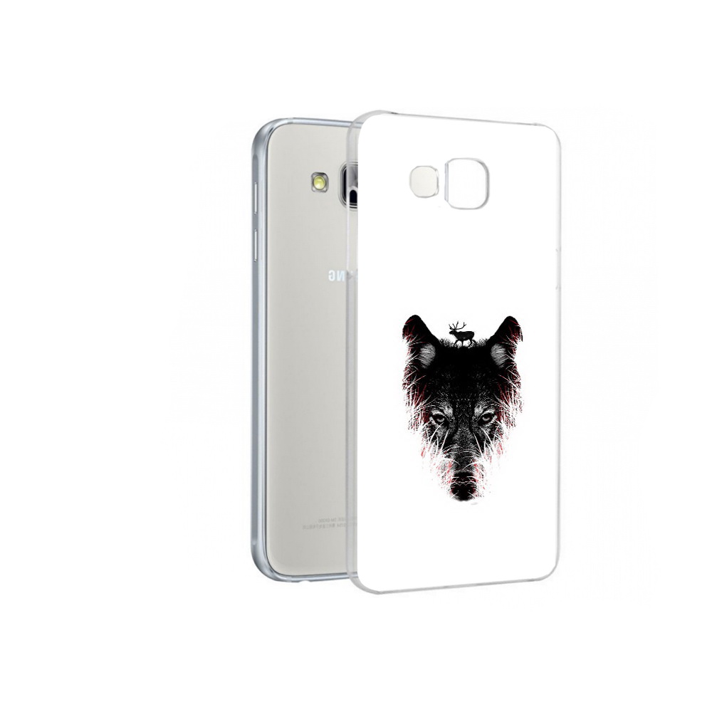 

Чехол MyPads Tocco для Samsung Galaxy A7 волк в траве, Прозрачный, Tocco