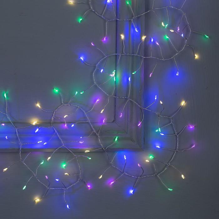 фото Световая гирлянда новогодняя luazon lighting мишура 5198404 6 м разноцветный