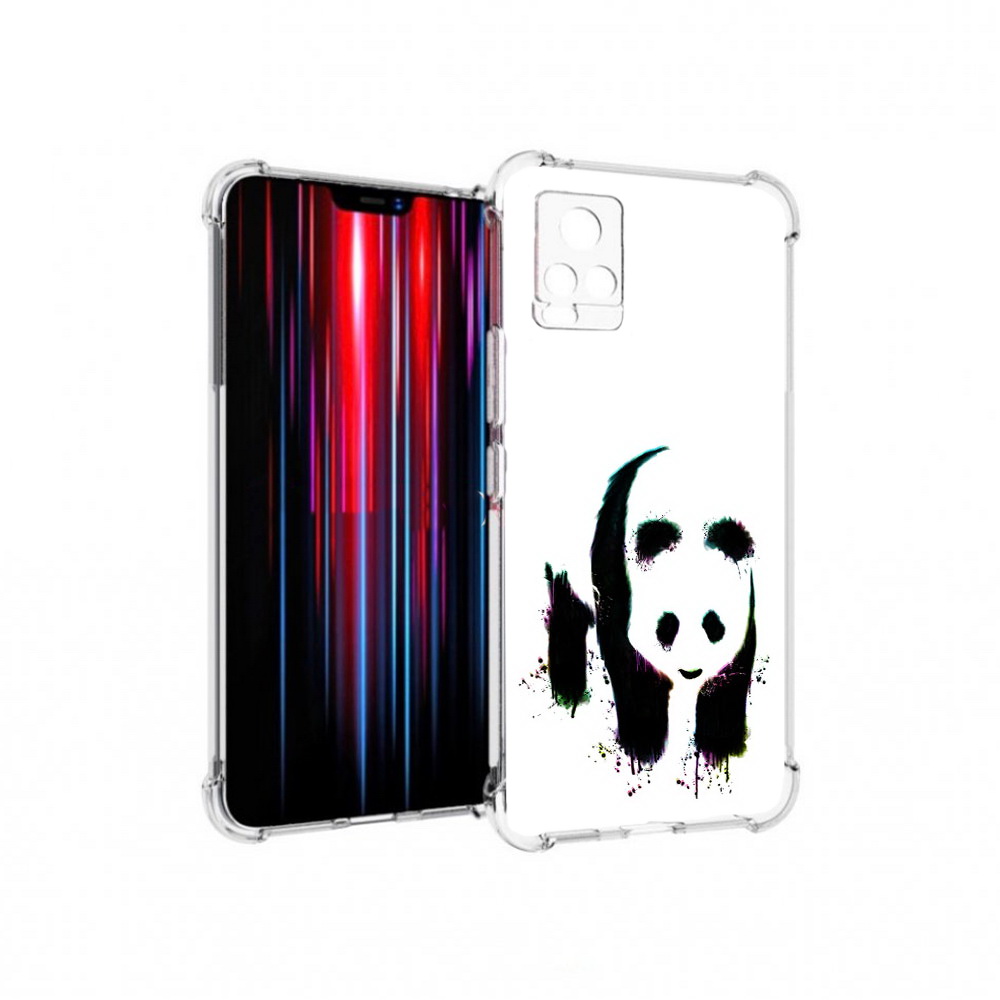 

Чехол MyPads Tocco для Vivo V20 PRO панда в акварели (PT226964.386.532), Прозрачный, Tocco