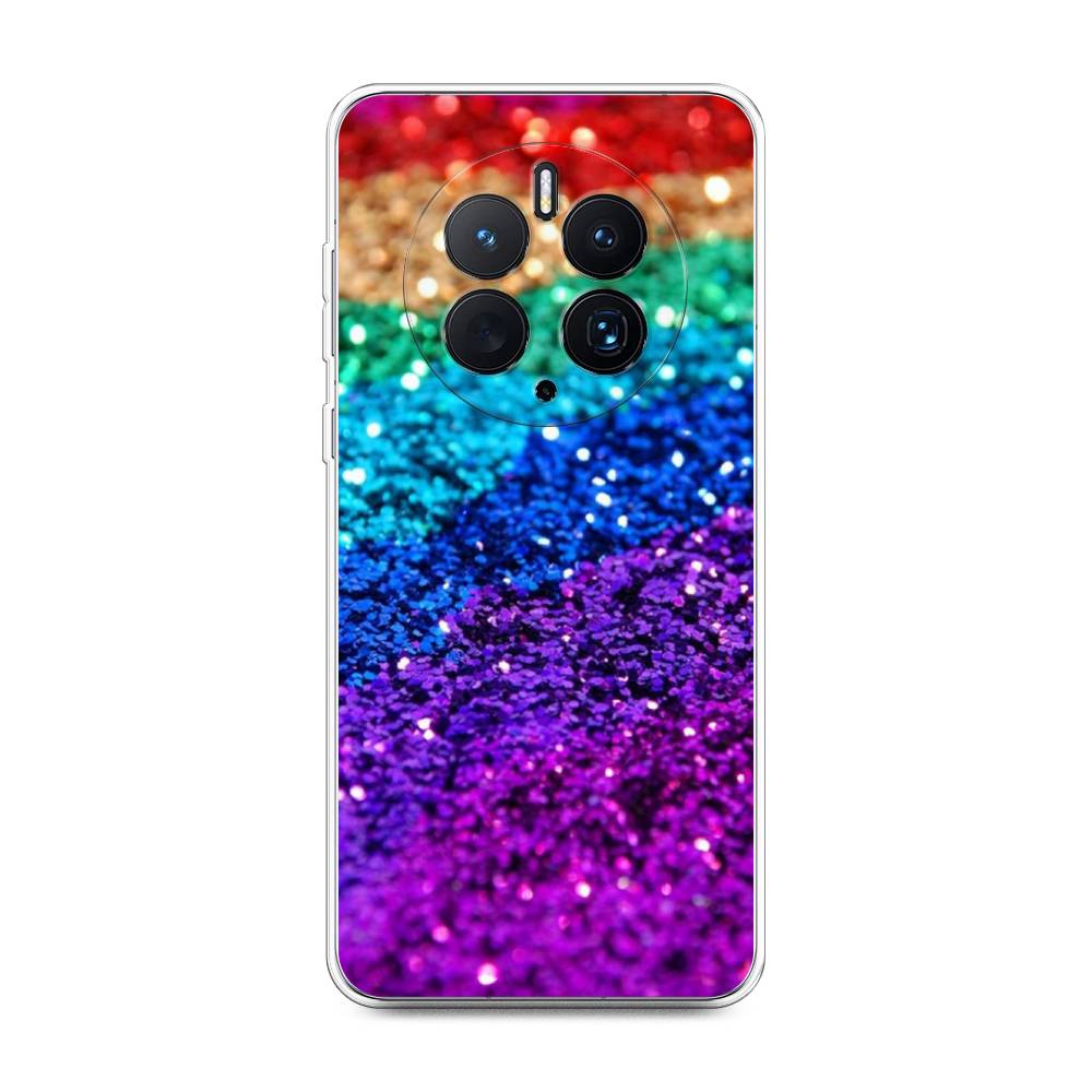 

Чехол Awog для Huawei Mate 50 Pro "Блестящая радуга рисунок", Разноцветный, 6109950-3