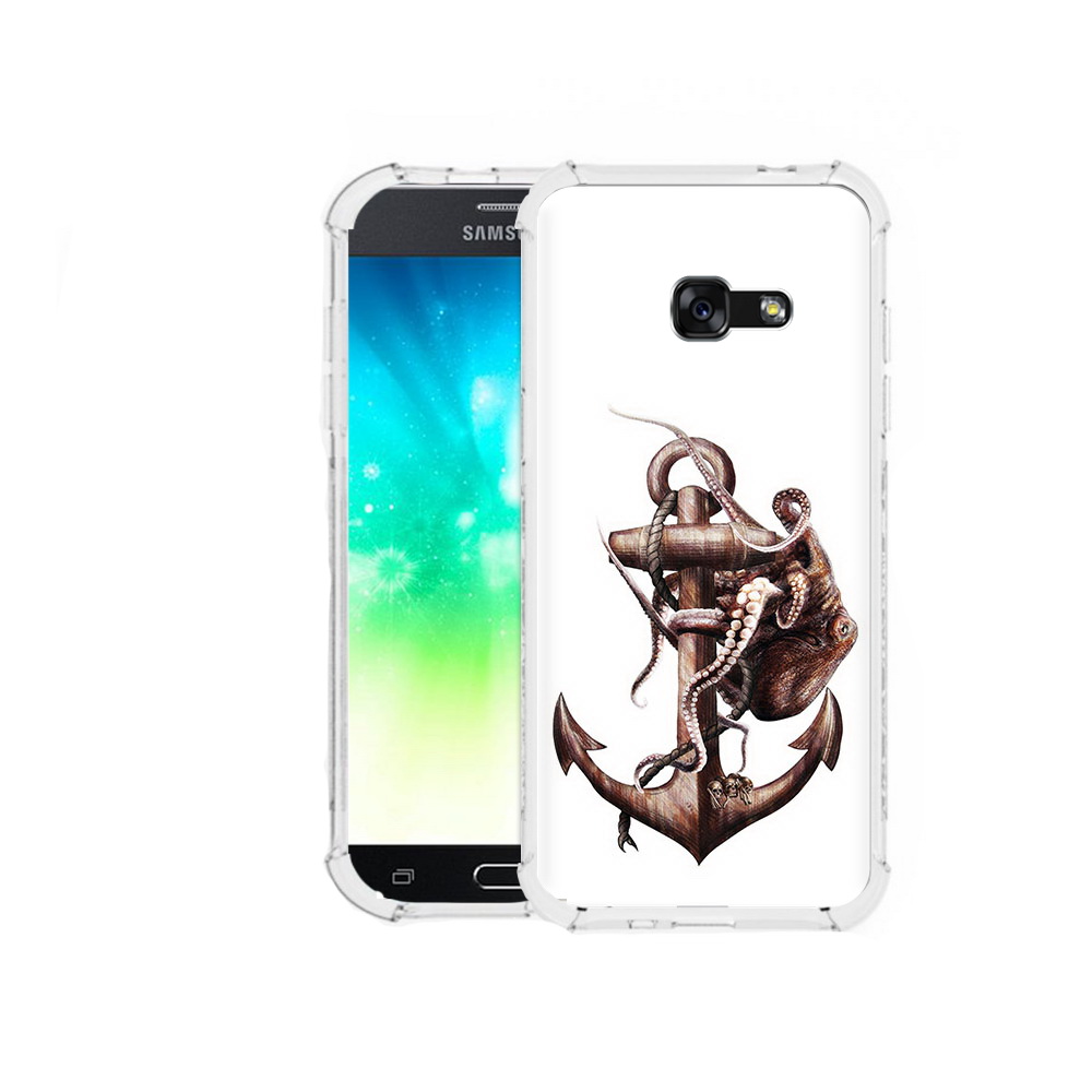 

Чехол MyPads Tocco для Samsung Galaxy A3 (2016) ржавый якорь, Прозрачный, Tocco
