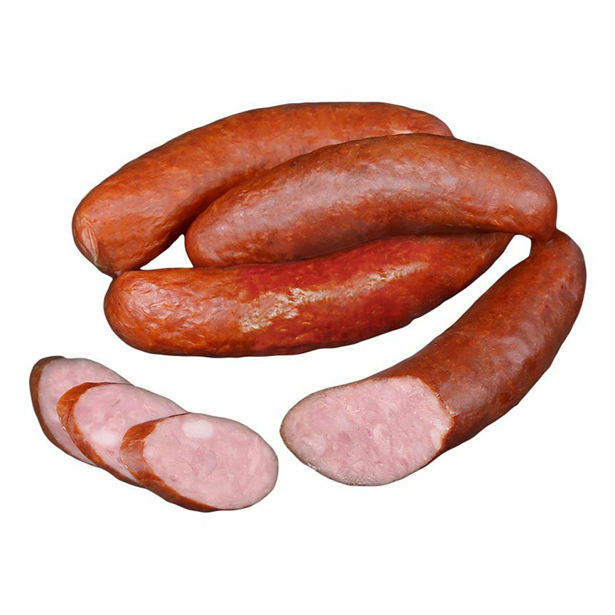 

Колбаса полукопченая Масловские Колбасы По-краковски из мяса птицы 1 сорта