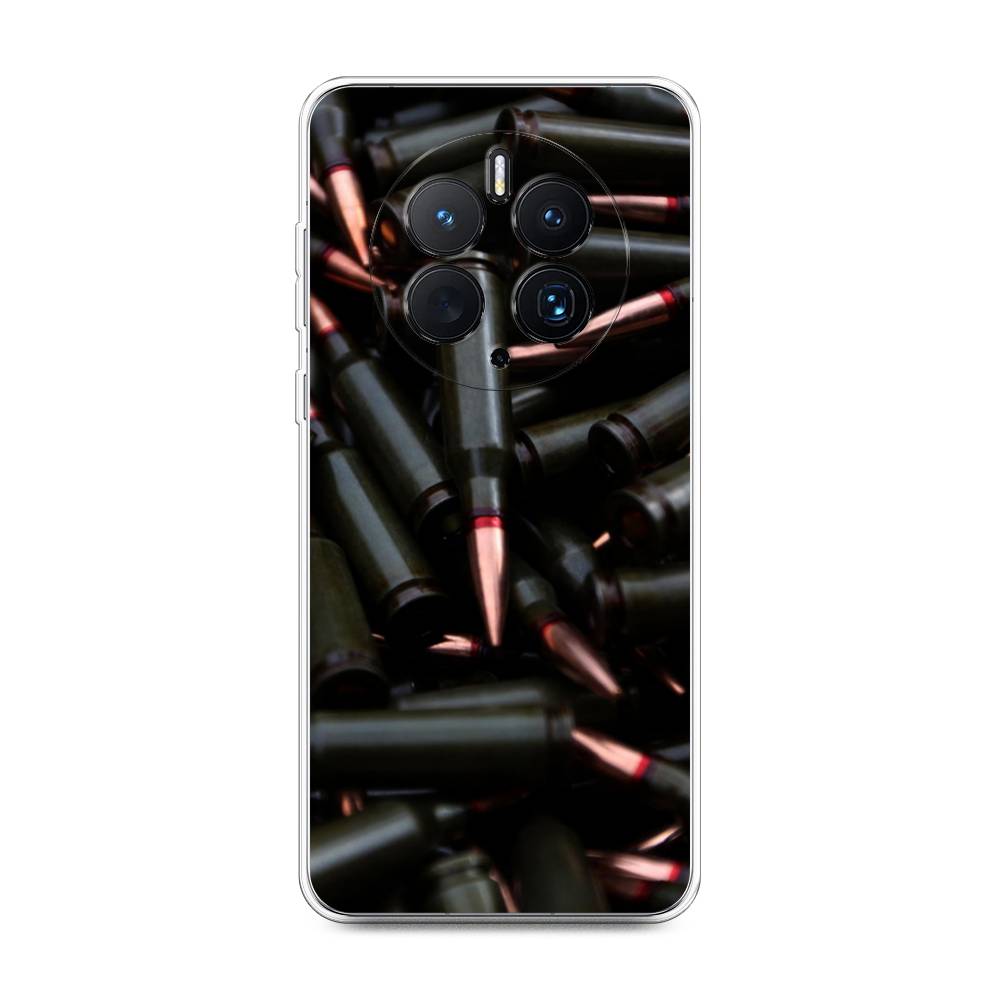 

Чехол Awog для Huawei Mate 50 Pro "Пули черные", Черный, 6109950-5