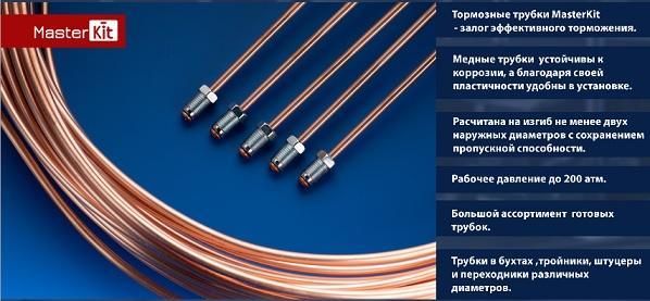 

Трубка Тормозная L=900mm (Z-105/Z-105) MasterKit арт. 77T0088