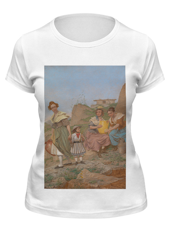 

Футболка женская Printio Отрицание (ричард дадд) белая 2XL, Белый, Отрицание (ричард дадд)
