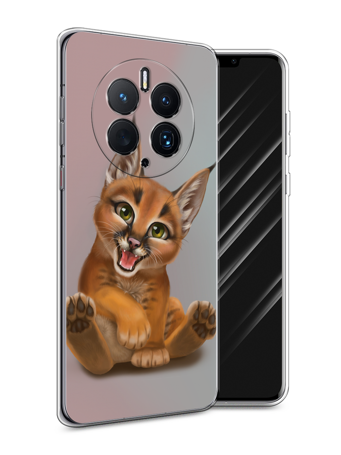 

Чехол Awog для Huawei Mate 50 Pro "Малыш рыси", Оранжевый;серый, 6109950-1