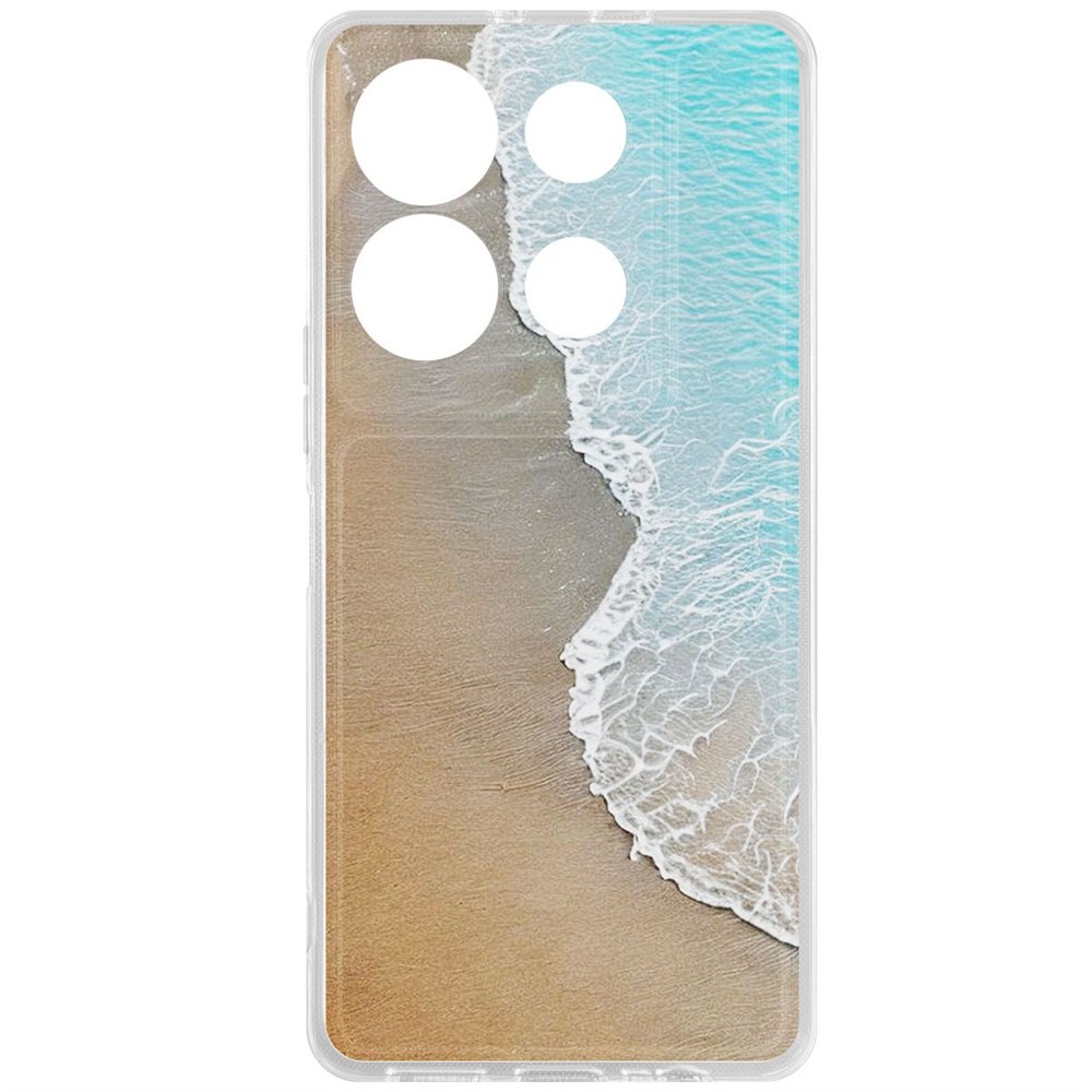 

Чехол-накладка Case Прибой для INFINIX Note 30 VIP, Прозрачный