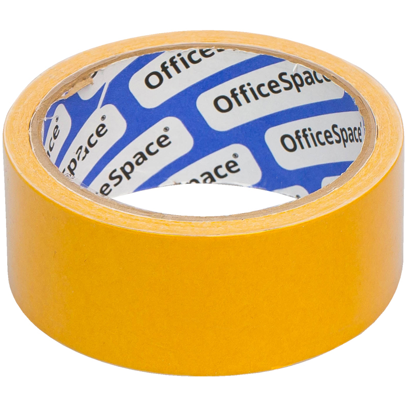 

Клейкая лента двусторонняя OfficeSpace, 38мм*10м, полипропилен, Прозрачный