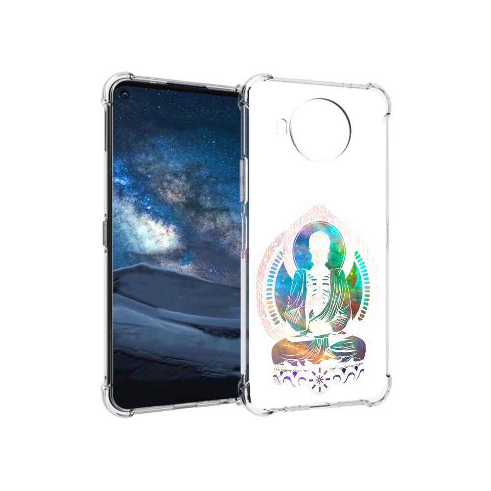 

Чехол MyPads Tocco для Nokia 8.3 умный скелет (PT227053.110.653), Прозрачный, Tocco