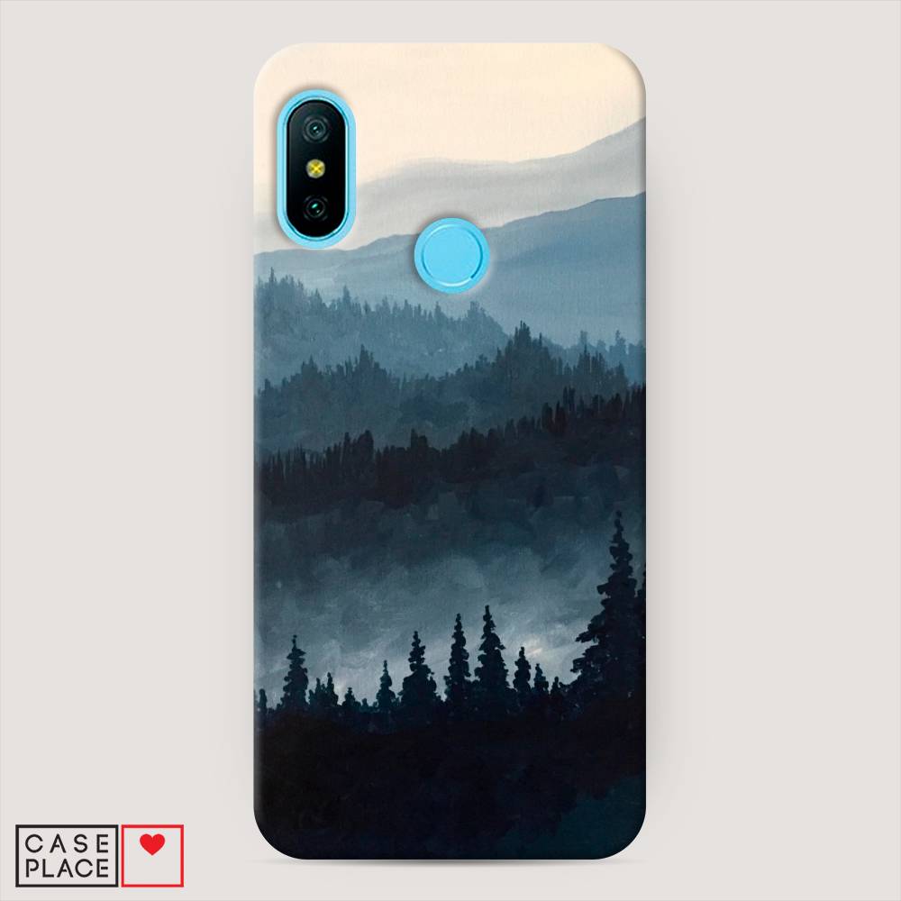 

Пластиковый чехол "Туманные горы" на Xiaomi Mi A2 Lite, 34220-3