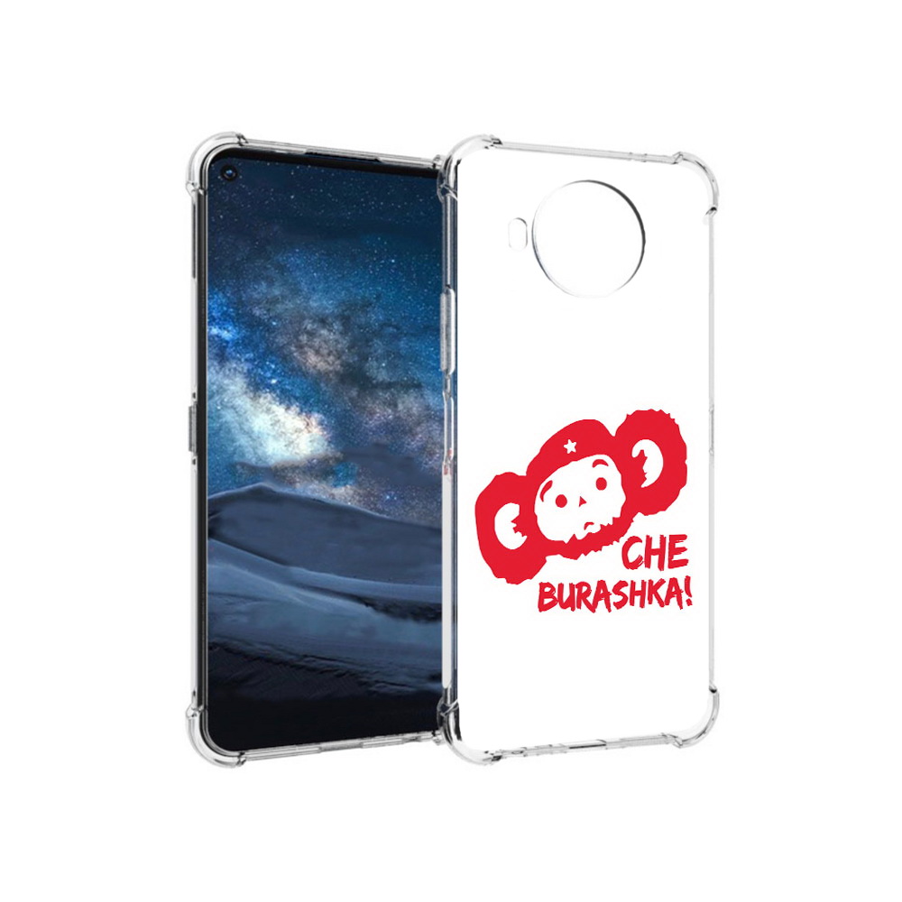 

Чехол MyPads Tocco для Nokia 8.3 чебурашка (PT227053.110.672), Прозрачный, Tocco