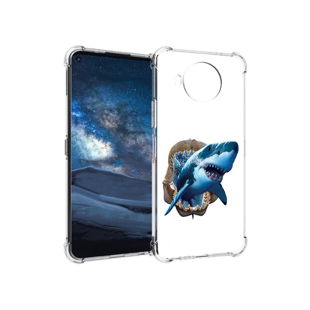 

Чехол MyPads Tocco для Nokia 8.3 челюсти (PT227053.110.675), Прозрачный, Tocco