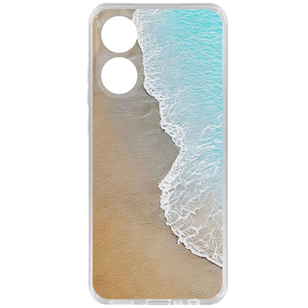 

Чехол-накладка Case Прибой для Oppo A78 4G, Прозрачный