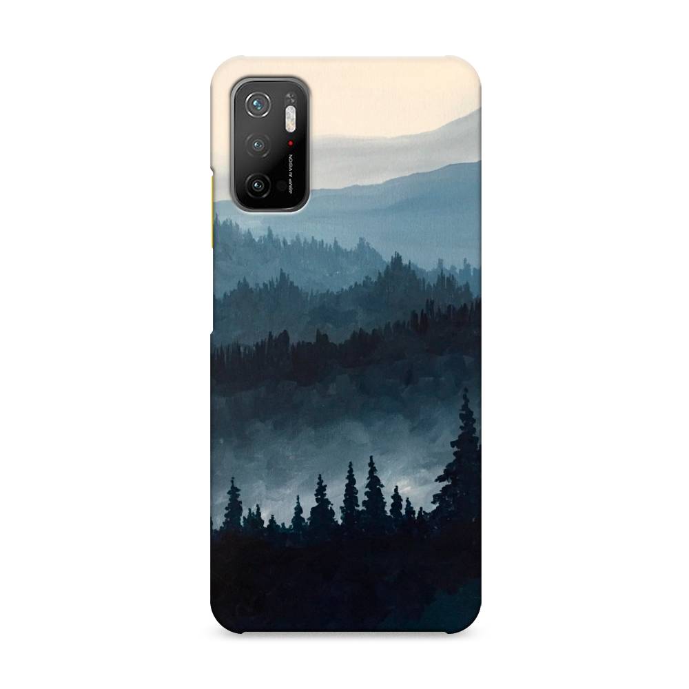 

Пластиковый чехол "Туманные горы" на Xiaomi Poco M3 Pro, 311020-3