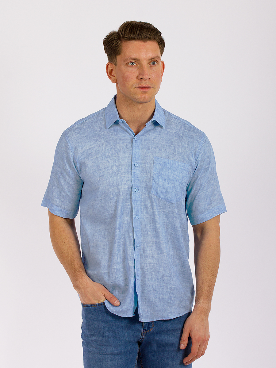 Рубашка мужская PALMARY LEADING GD57000917 голубая M