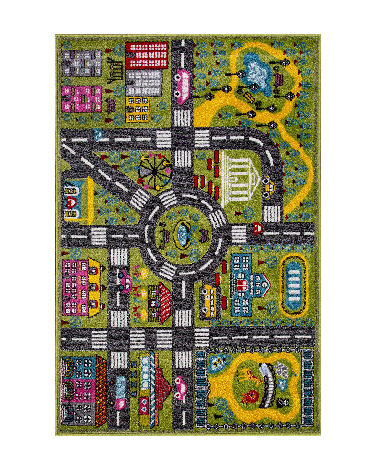 

Ковёр Merinos Rio 200x300 прямоугольный зелёный C070