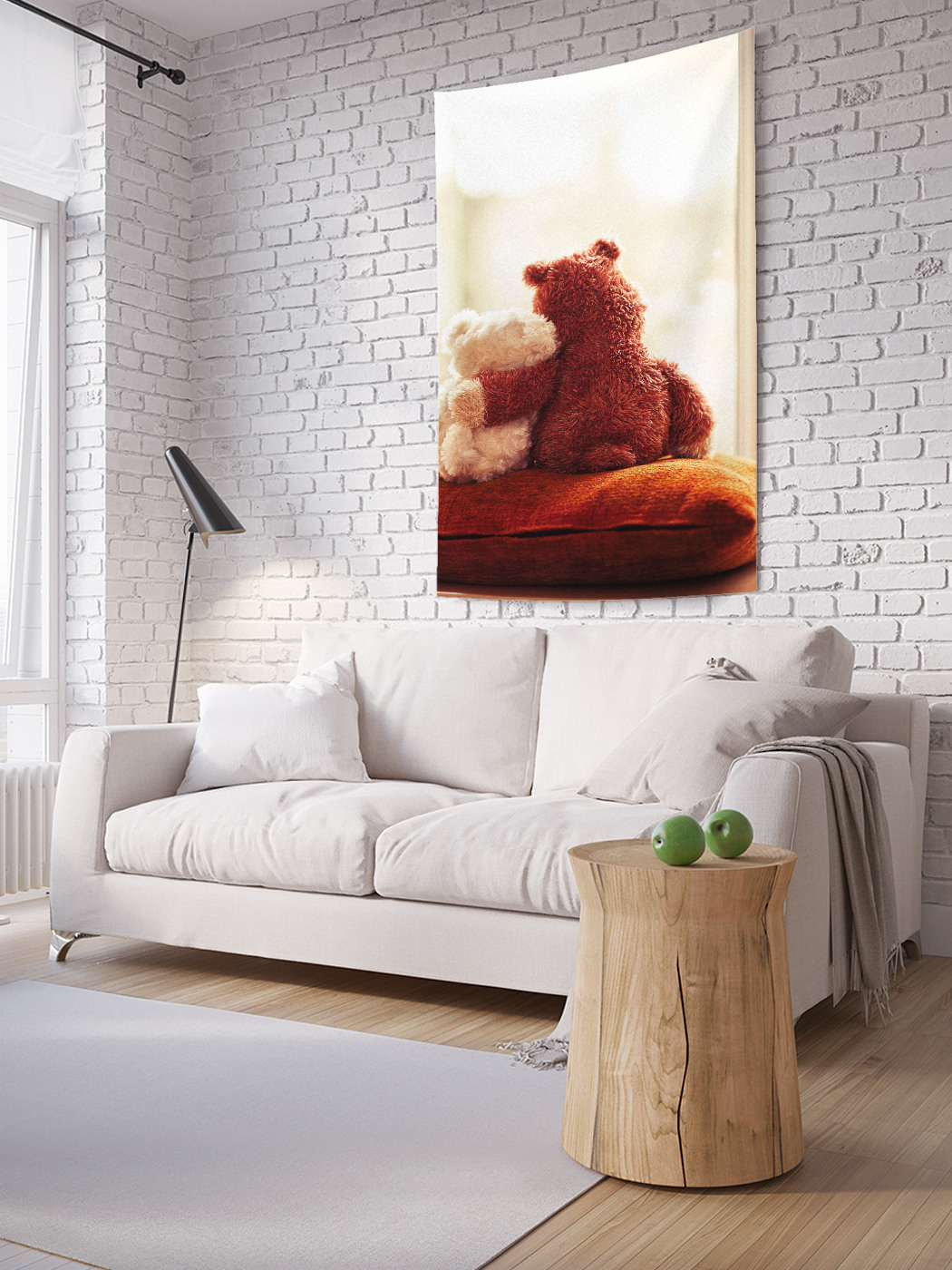 

Вертикальное фотопанно на стену JoyArty Теплые объятия 100x150 см, Теплые объятия