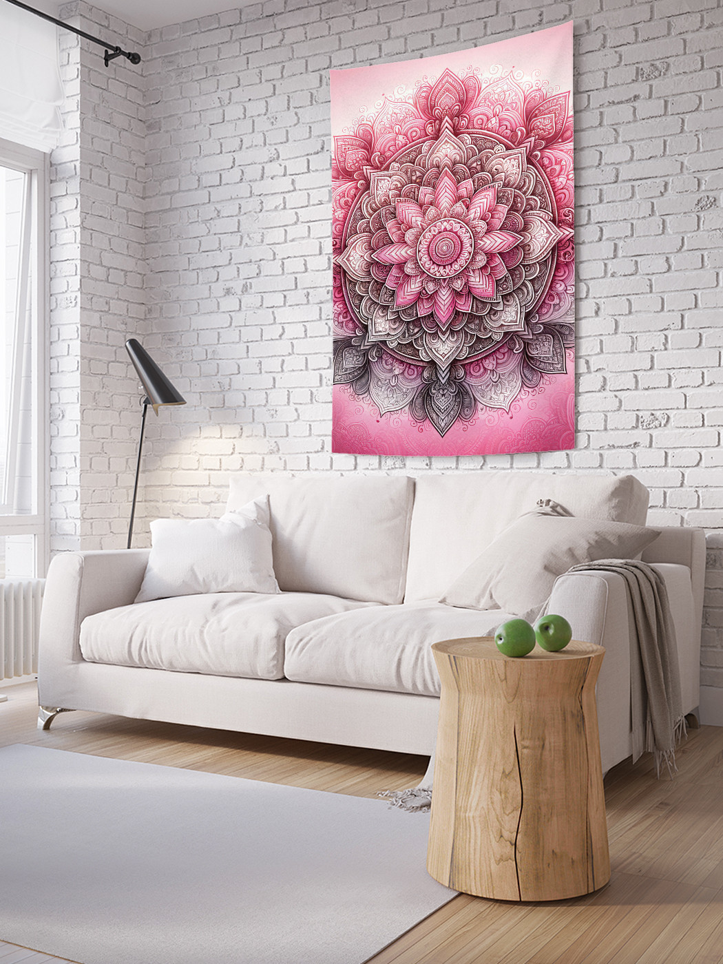 

Фотопанно JoyArty Розовый орнамент 100х150, tp_sd3076_100x150