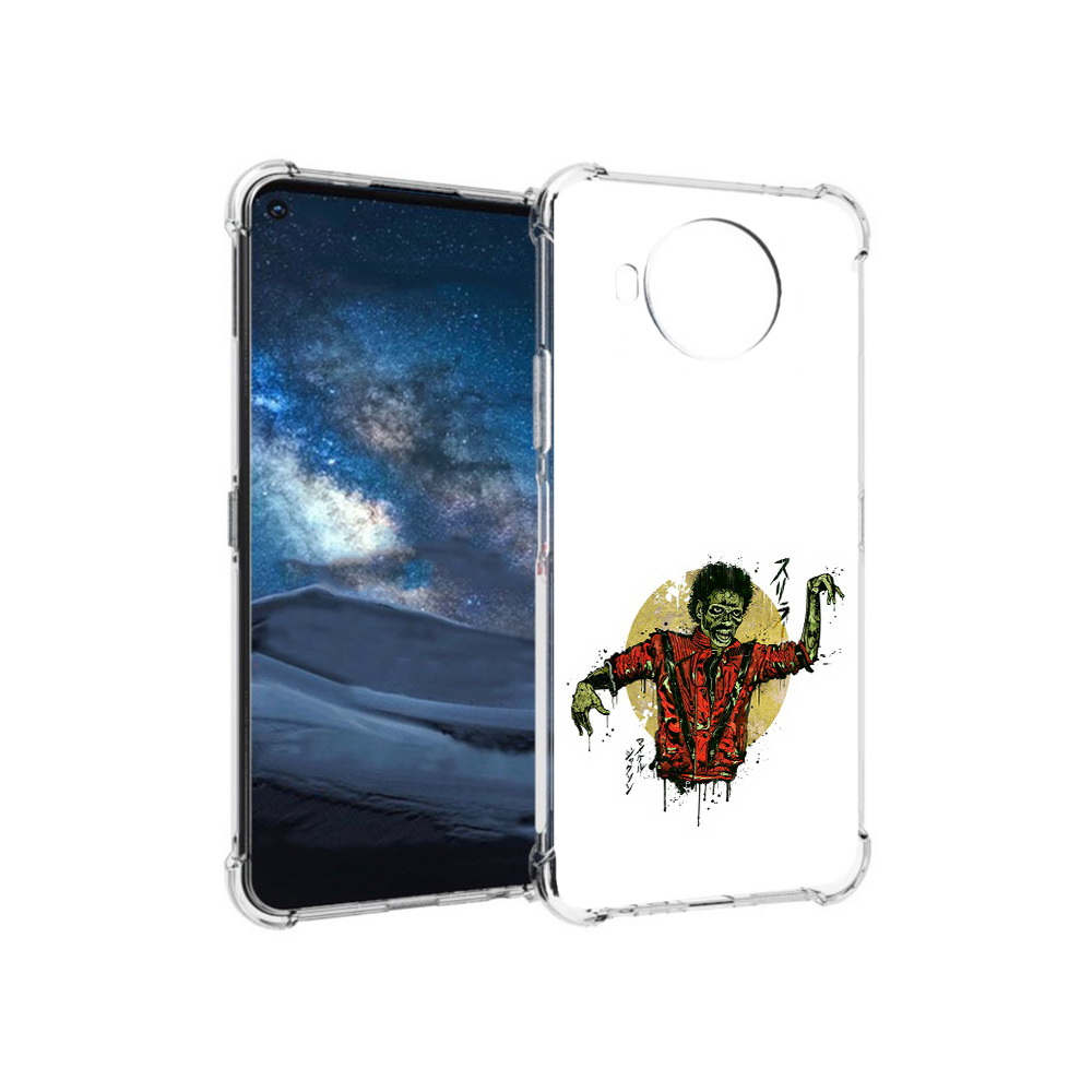 

Чехол MyPads Tocco для Nokia 8.3 Зомби (PT227053.110.89), Прозрачный, Tocco