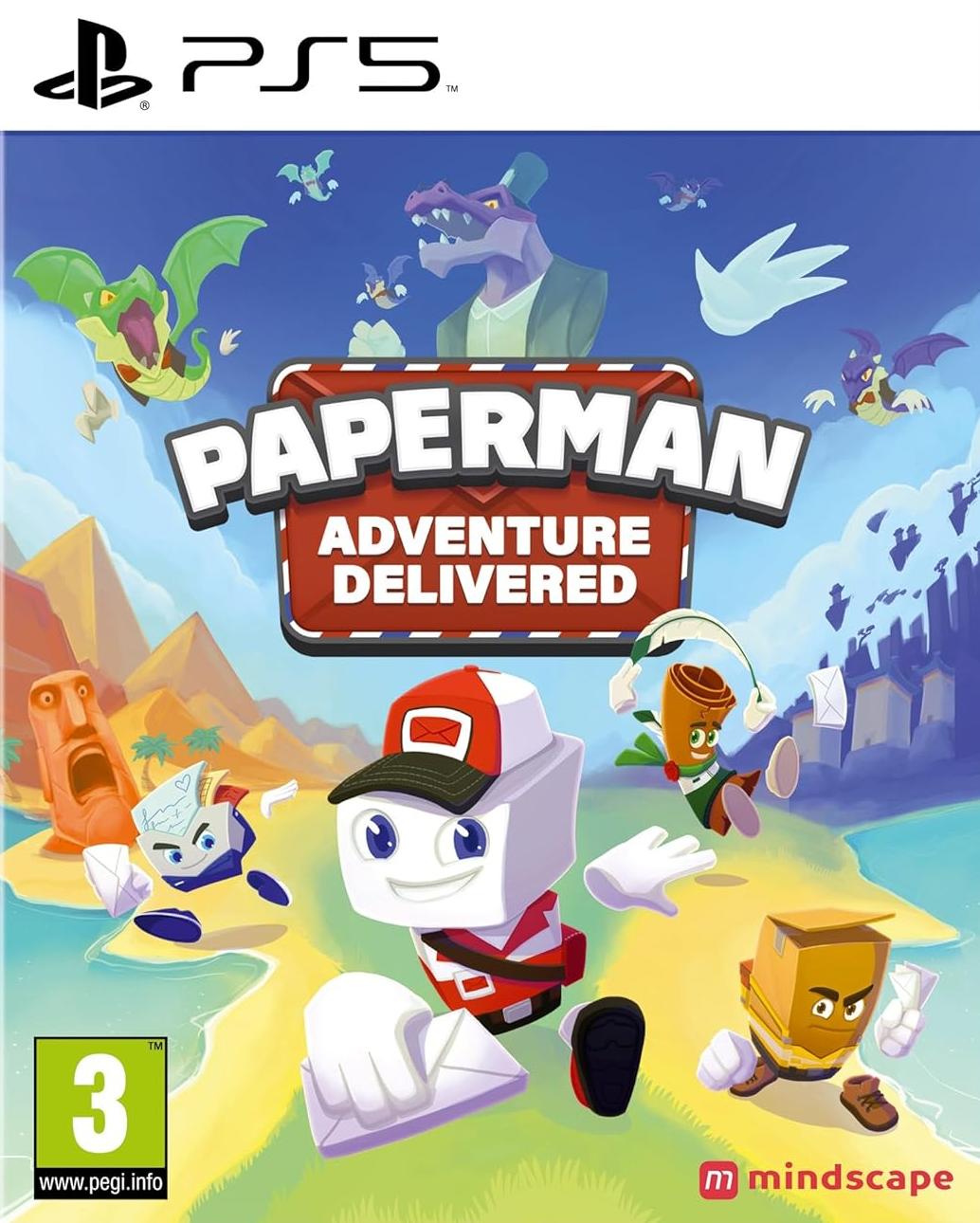 Игра Paperman Adventure Delivered PlayStation 5 полностью на иностранном языке 2795₽