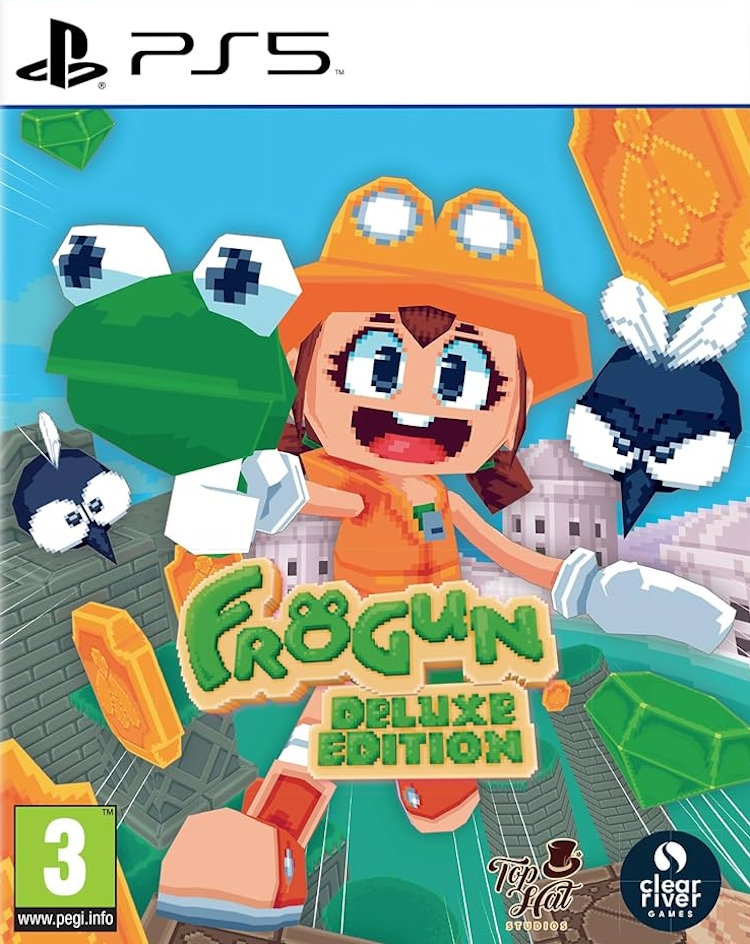 Игра Frogun Deluxe Edition (PlayStation 5, полностью на иностранном языке)