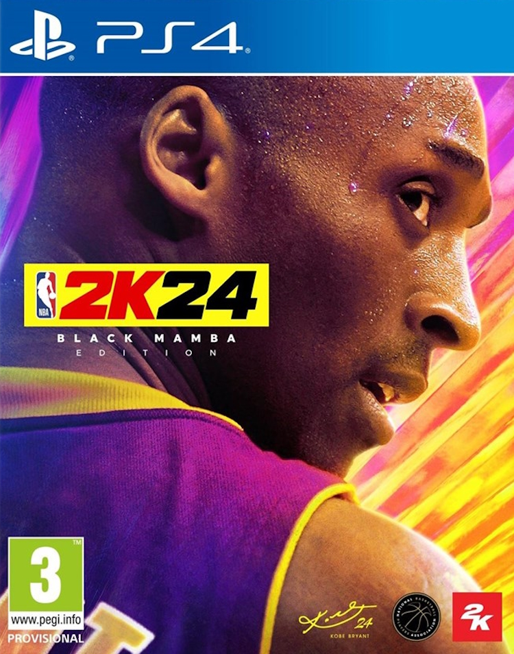 

Игра NBA 2K24 Black Mamba Edition (PlayStation 4, полностью на иностранном языке), NBA 2K24 Black Mamba Edition