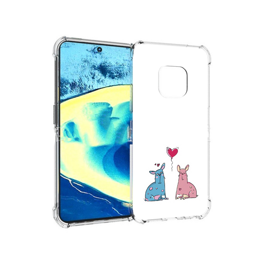 

Чехол MyPads Tocco для Nokia XR20 Лама любовь (PT161671.111.102), Прозрачный, Tocco