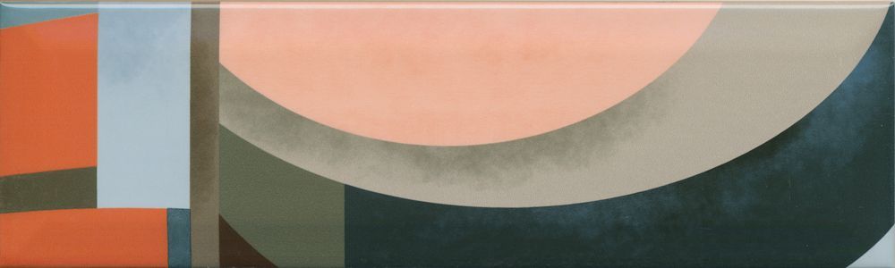

OS/A03/9010 Закат 8.5*28.5 керам.декор Цена за 1 шт., Разноцветный, Закат