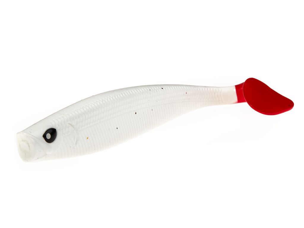 

Силиконовая приманка Lucky John 3D Series Red Tail Shad 89 мм, PG35, 5 шт., Белый;красный, 3D Series Red Tail Shad