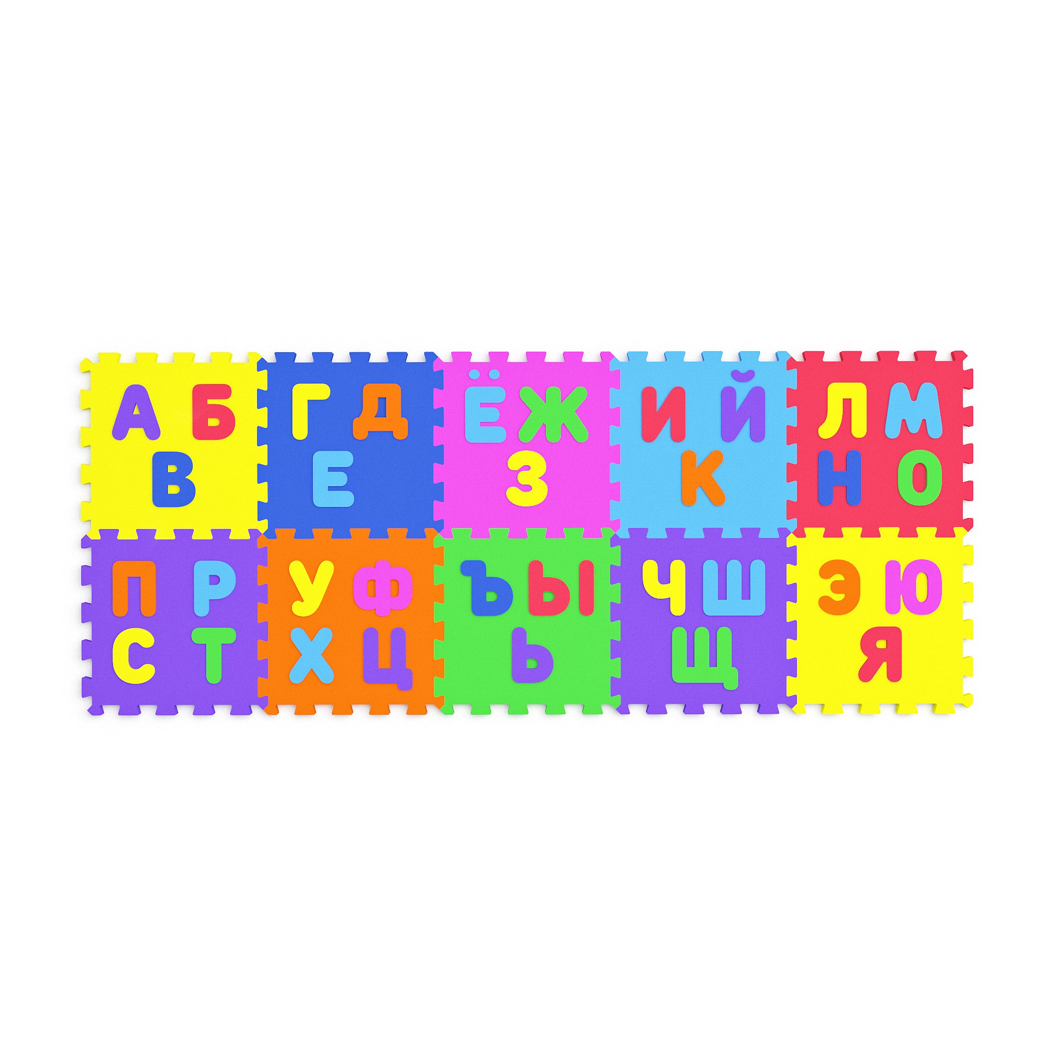 фото Развивающая игра коврик el`bascotoys алфавит 10 элементов 15-009