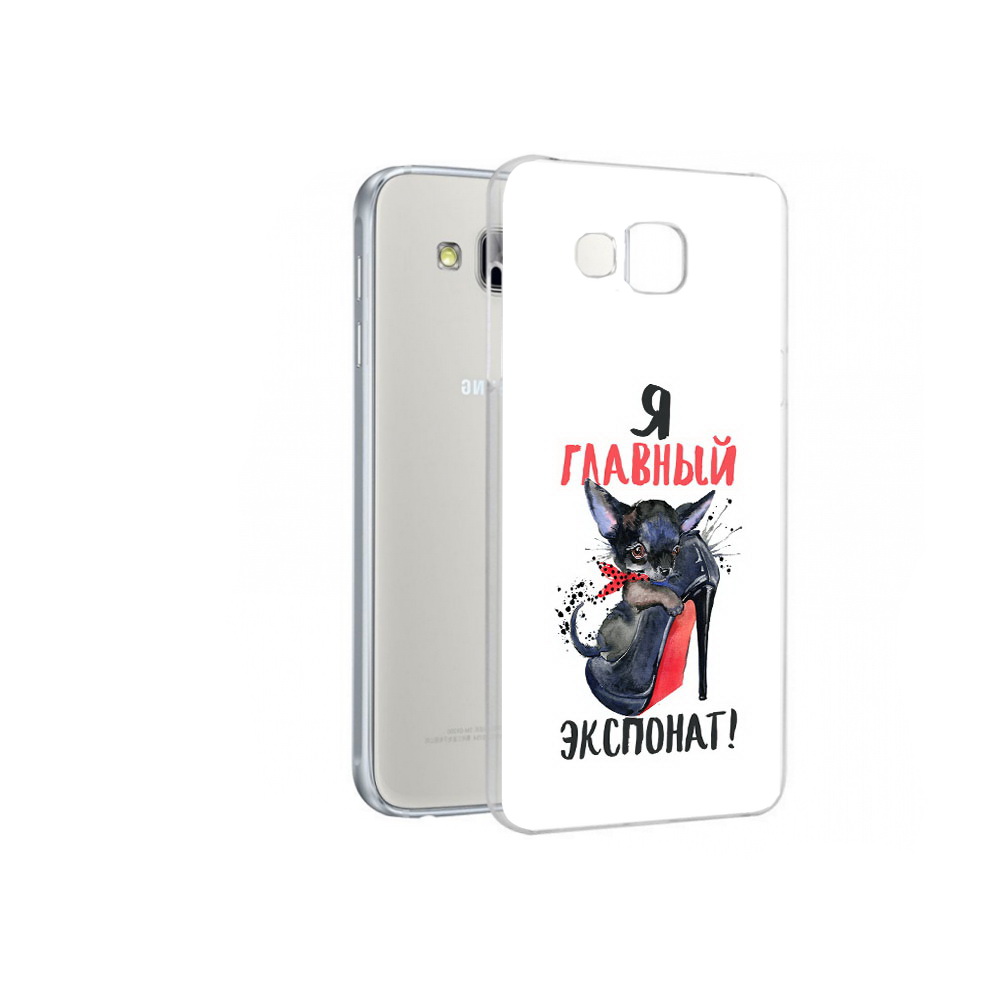 

Чехол MyPads Tocco для Samsung Galaxy A7 главный экспонат, Прозрачный, Tocco