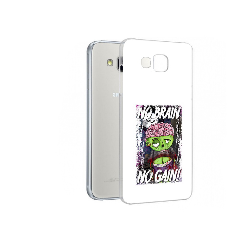

Чехол MyPads Tocco для Samsung Galaxy A7 глупый зомби, Прозрачный, Tocco