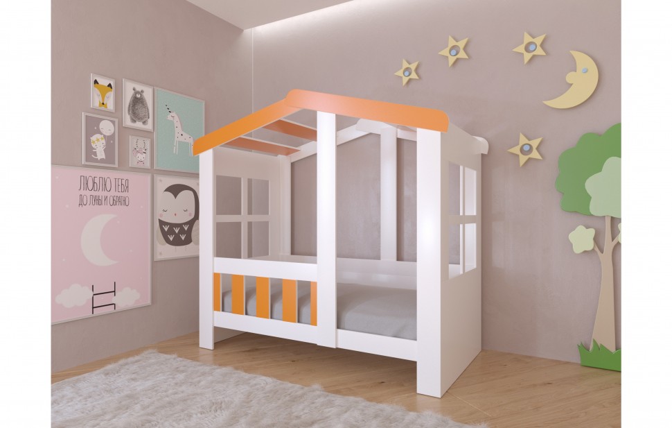 

Детская кровать Астра Домик, 1205235748