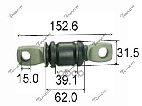 

TENACITY Сайлентблок нижнего рычага - малый 1шт