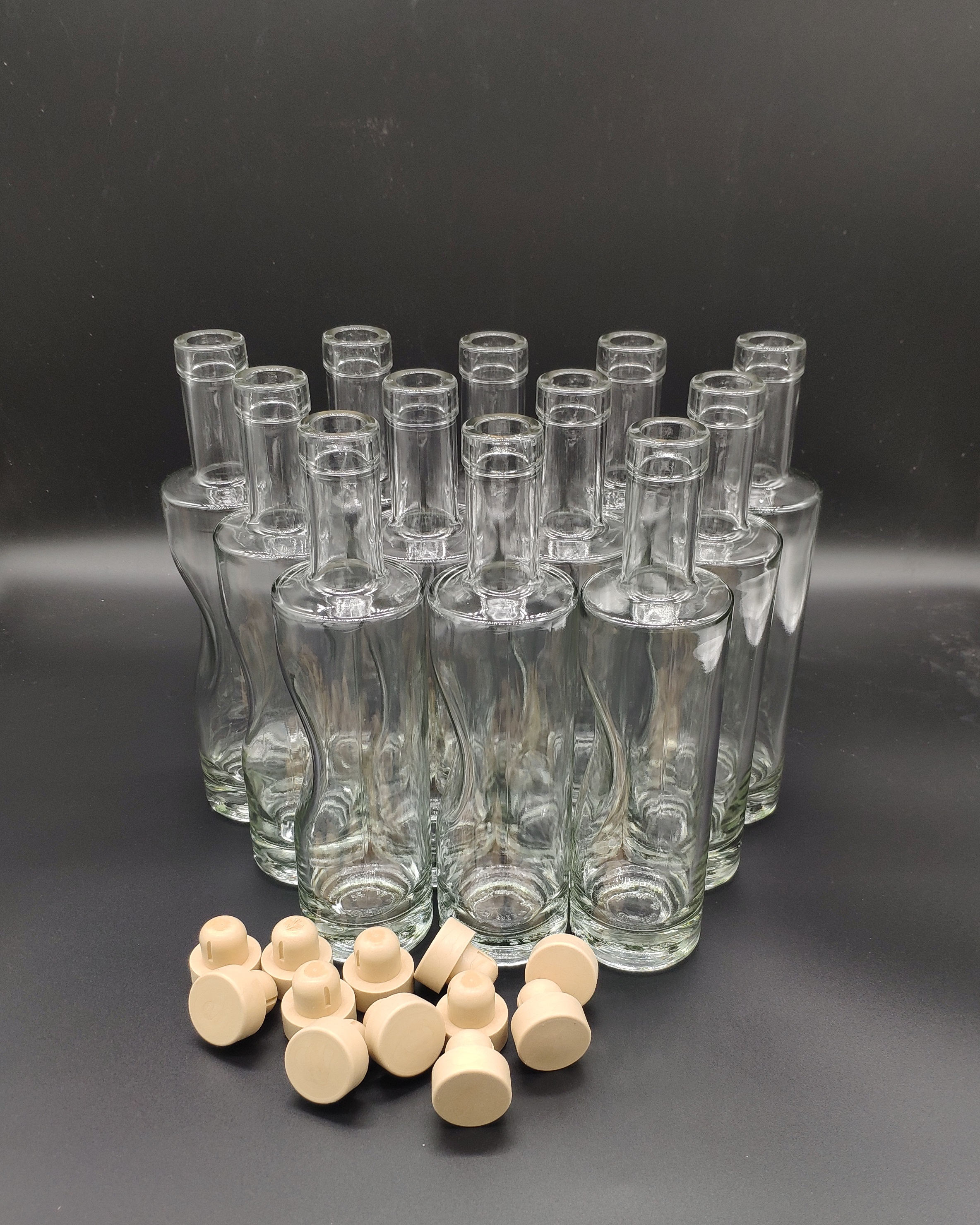 Бутылка Cosmogon БОСС 0.5 л с пробками и термоколпачками 12 штук