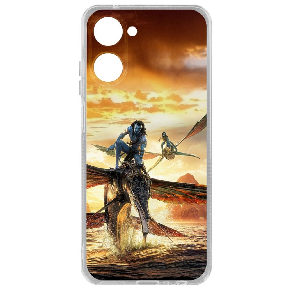 

Чехол-накладка кейс Аватар - Скимвинги для Realme 10 4G