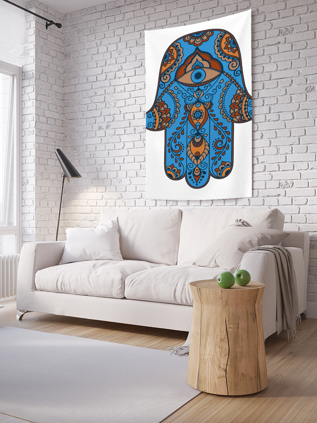 

Вертикальное фотопанно на стену JoyArty Индийский амулет 150x200 см, Индийский амулет