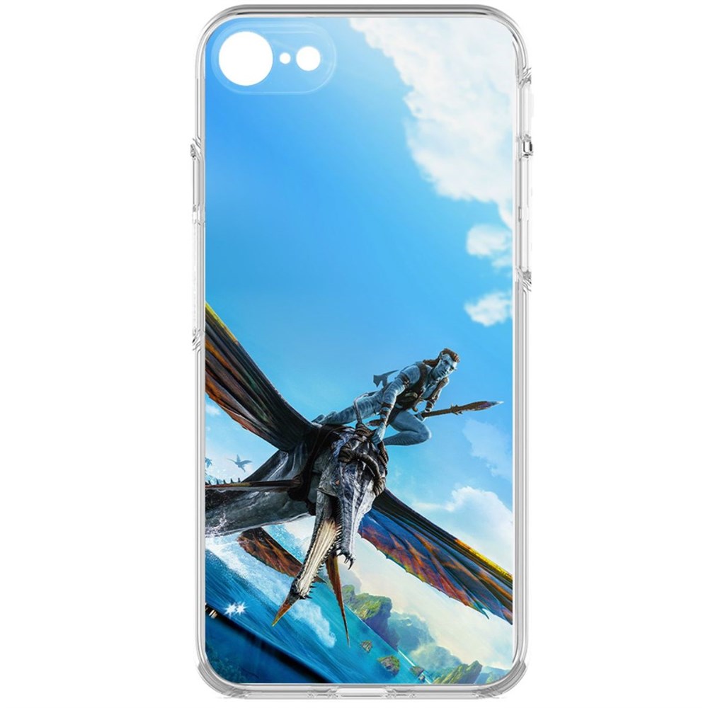 

Чехол-накладка кейс Аватар - Джейк на скимвинге для iPhone 7/8/SE 2020 с защитой камеры