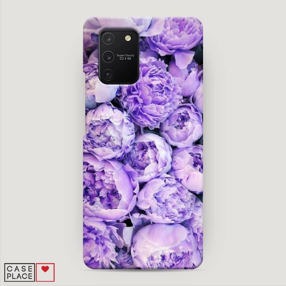 

Пластиковый чехол "Пионы сиреневые" на Samsung Galaxy A91, 29920-6