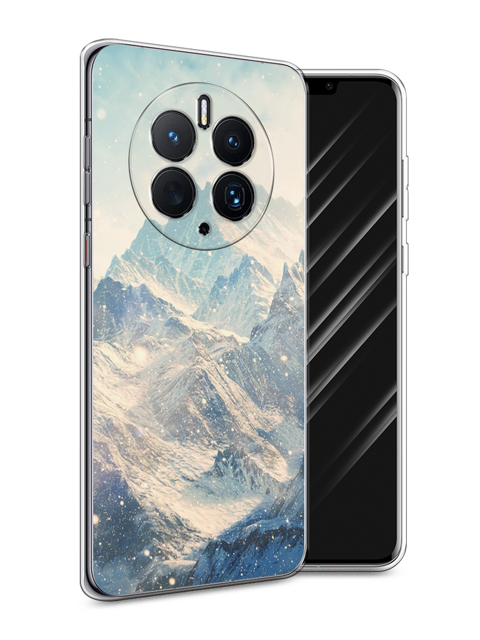 

Чехол Awog для Huawei Mate 50 Pro "Горы 4", Голубой, 6109950-4