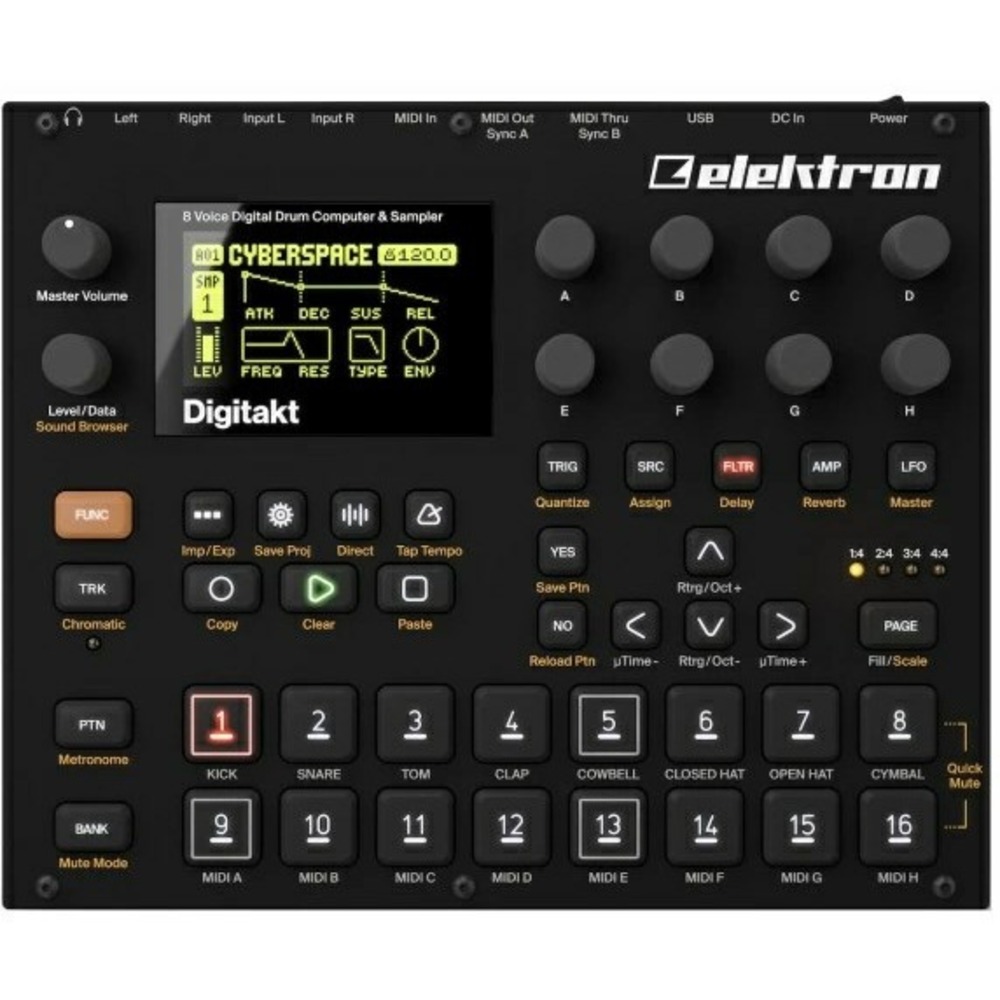 фото Драм-машина elektron digitakt