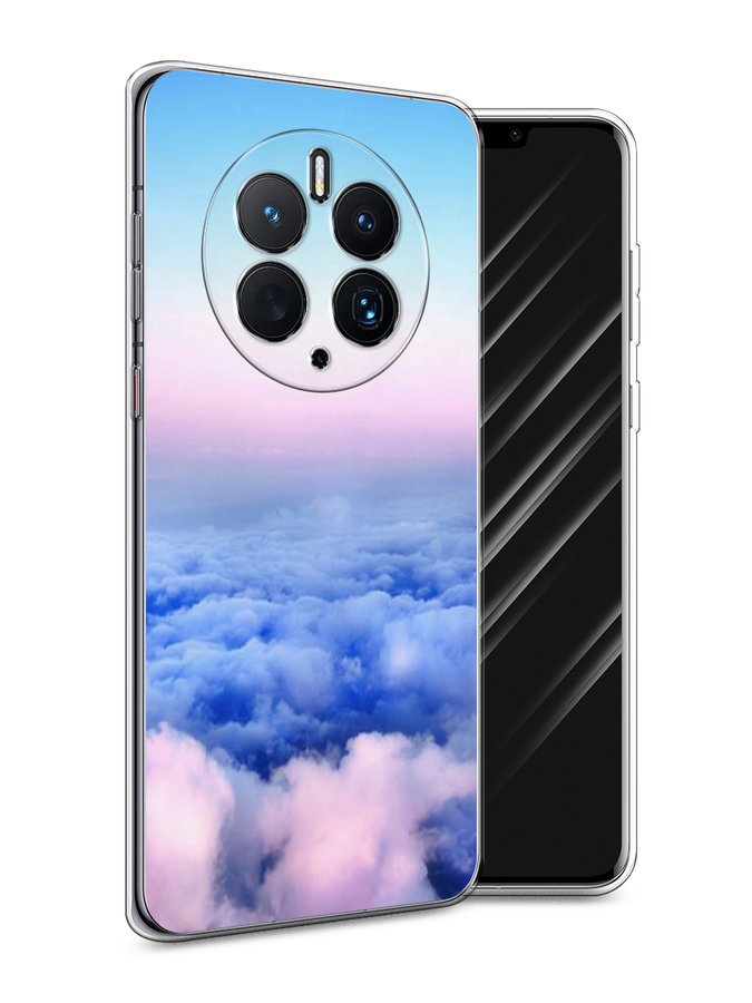 

Чехол Awog для Huawei Mate 50 Pro "Облака", Голубой;розовый, 6109950-4