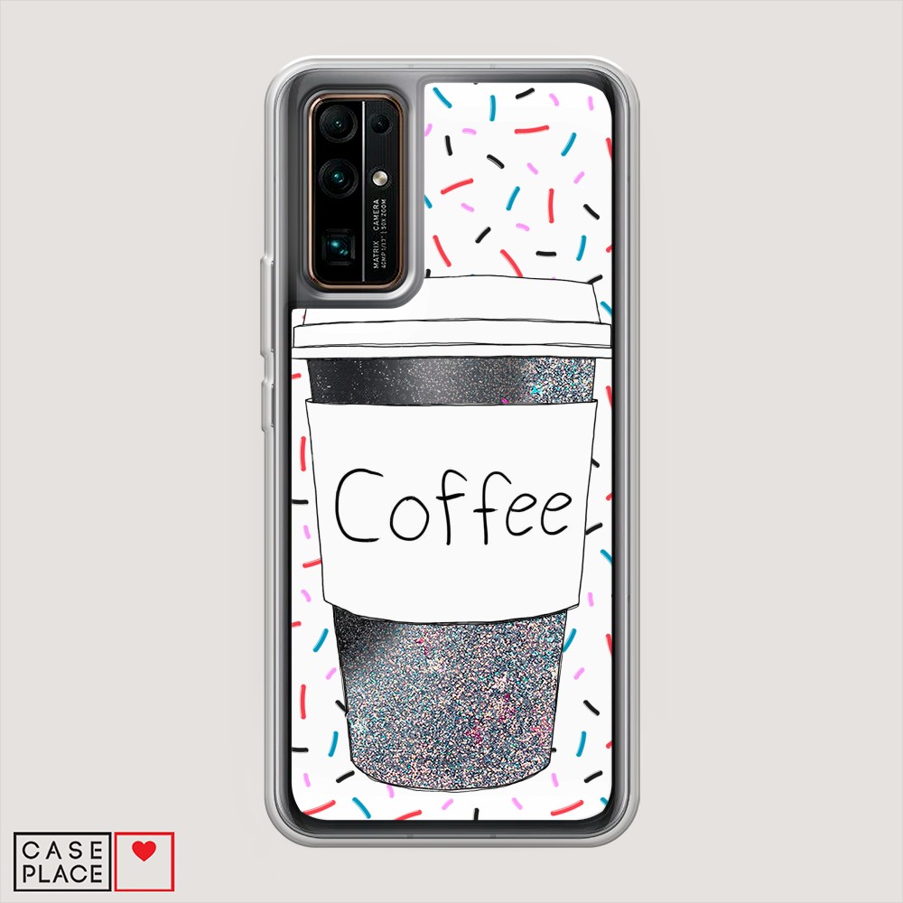 

Чехол Awog "Coffee прозрачный стакан" на Huawei Honor 30, 612191-1