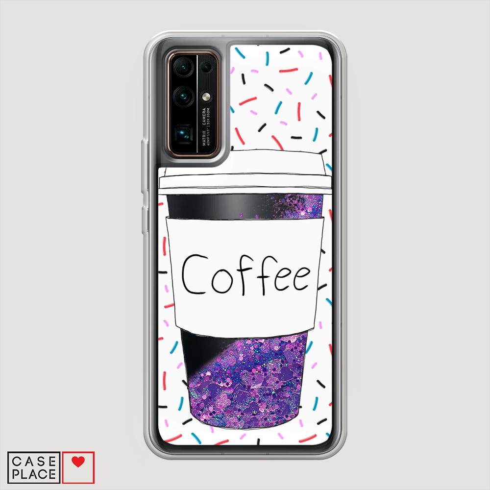 

Чехол Awog "Coffee прозрачный стакан" на Huawei Honor 30, 612192-1