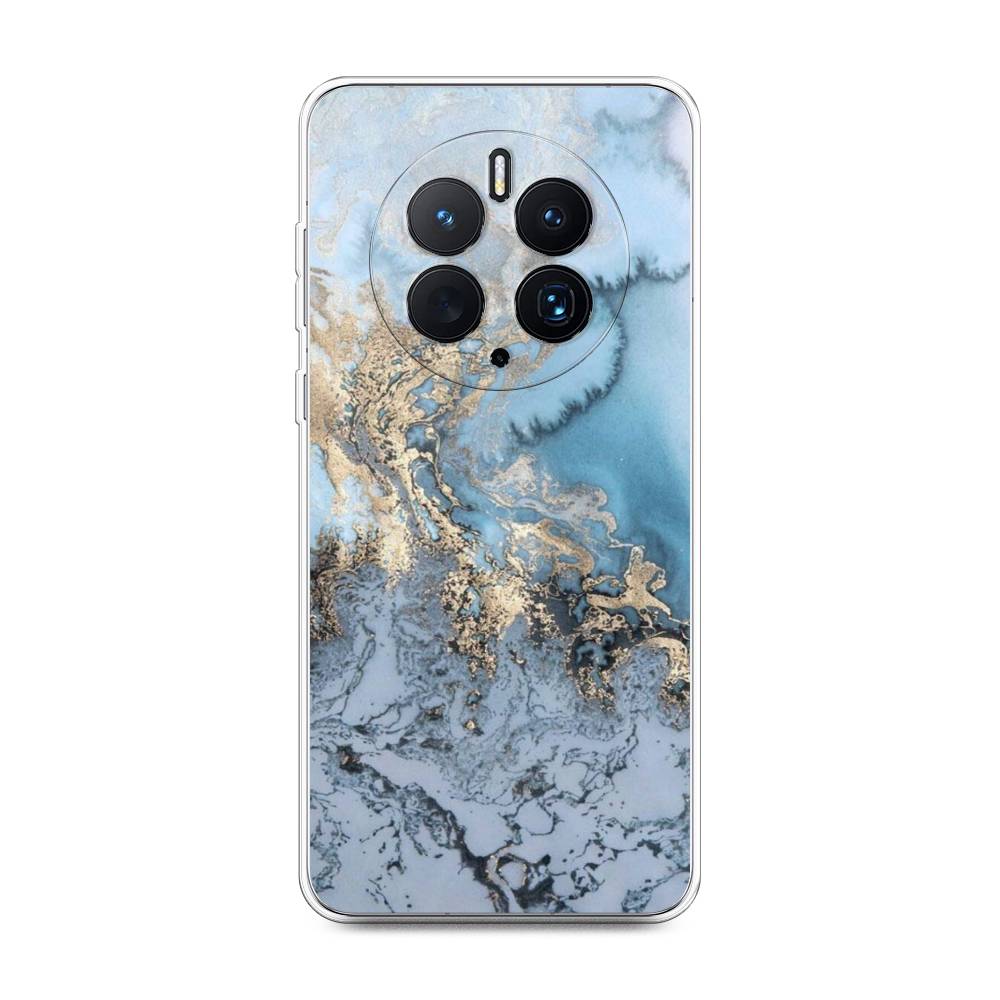 

Чехол Awog для Huawei Mate 50 Pro "Морозная лавина синяя", Серебристый, 6109950-3