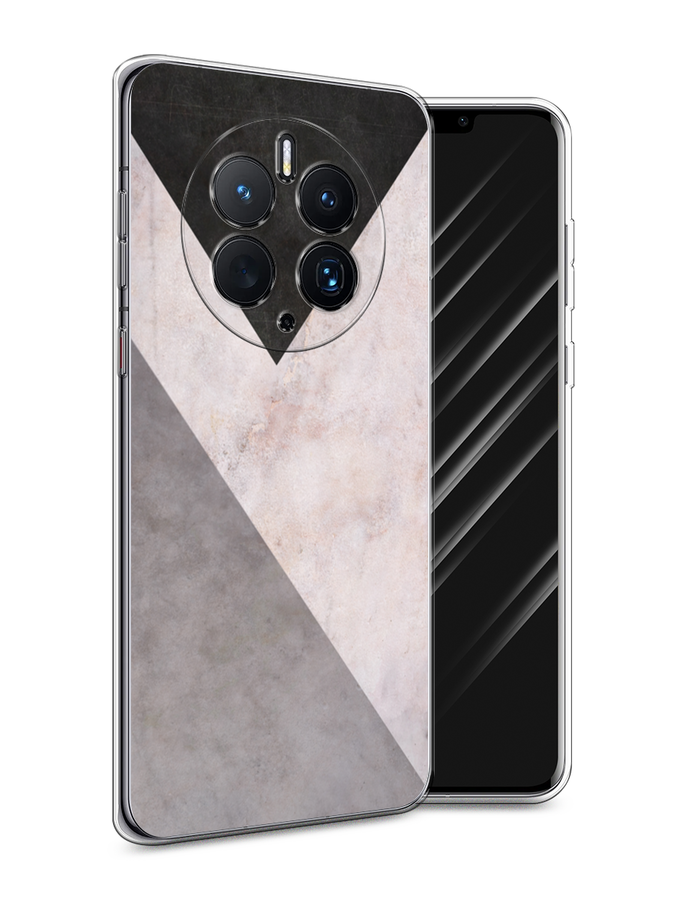 

Чехол Awog для Huawei Mate 50 Pro "Геометричный мрамор", Бежевый, 6109950-3