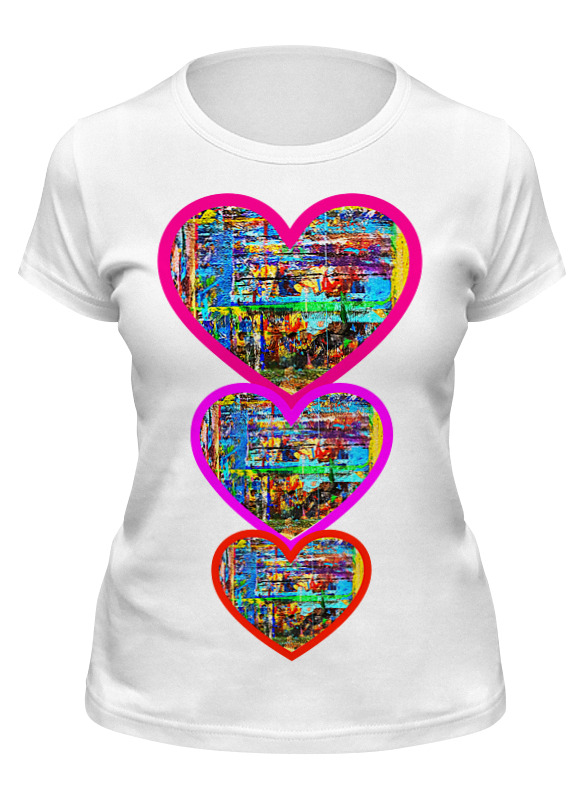 

Футболка женская Printio Коса. белая 2XL, Белый, Коса.