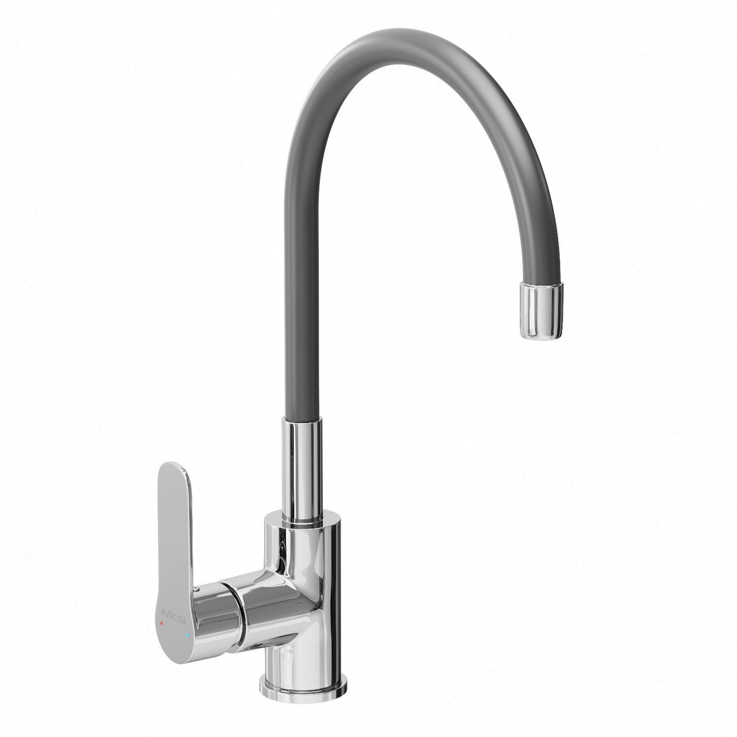 

Avrora Смеситель Avrora Kitchen AV9002B для кухни с гибким изливом черный