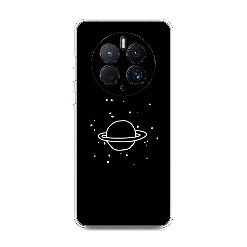 

Чехол Awog для Huawei Mate 50 Pro "Дудл Юпитера", Белый;черный, 6109950-4