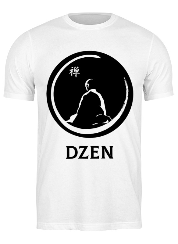 

Футболка мужская Printio Дзен. dzen белая 2XL, Белый, Дзен. dzen